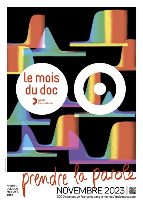 Affiche nationale Mois du Film Doc 2023