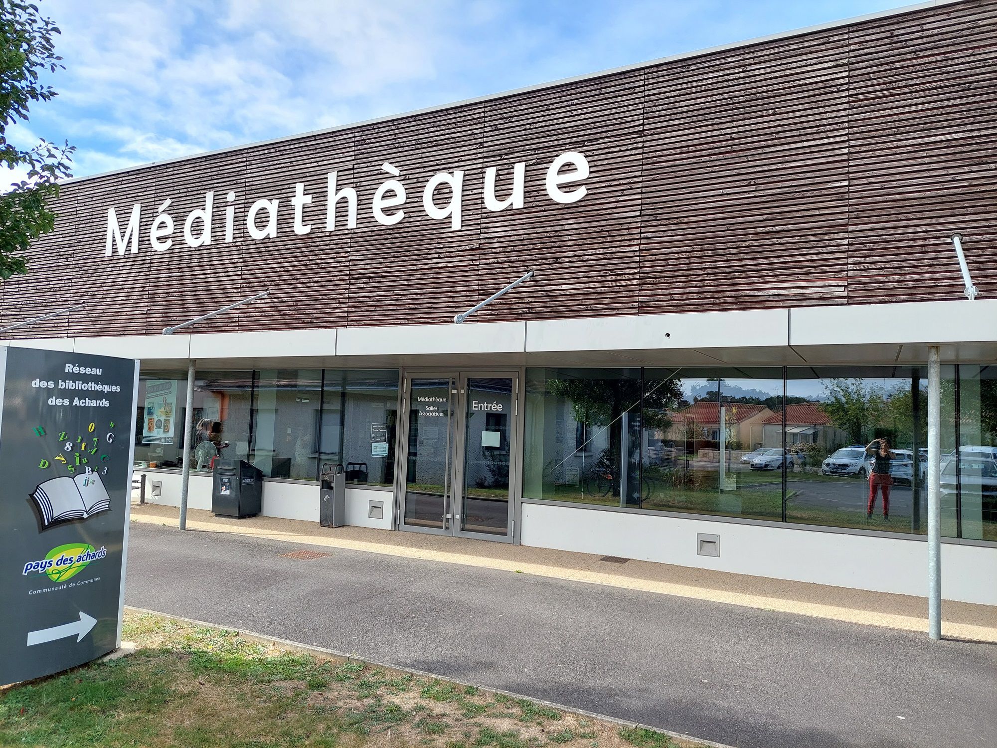 Image représentant la médiathèque de la Mothe-Achard