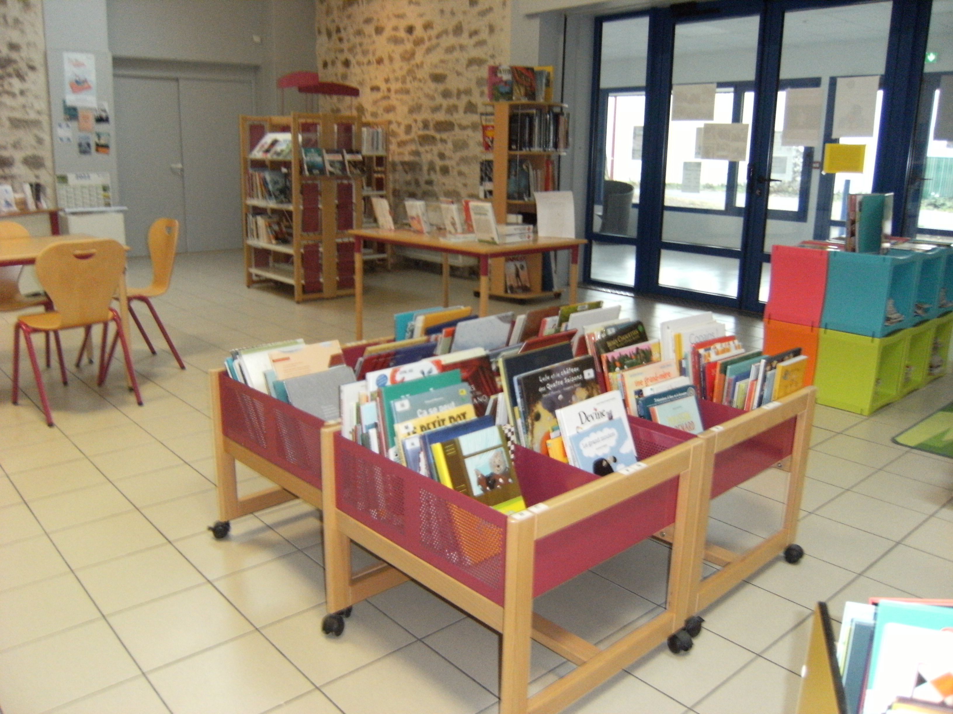 Image représentant la bibliothèque de Saint-Malo-du-bois.