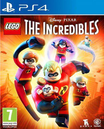 Visuel du jeu avec les membres de la famille indestructible en lego