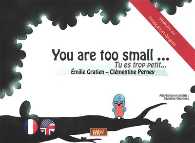 Image représentant le kamishibaï tu es trop petit en anglais you are too small